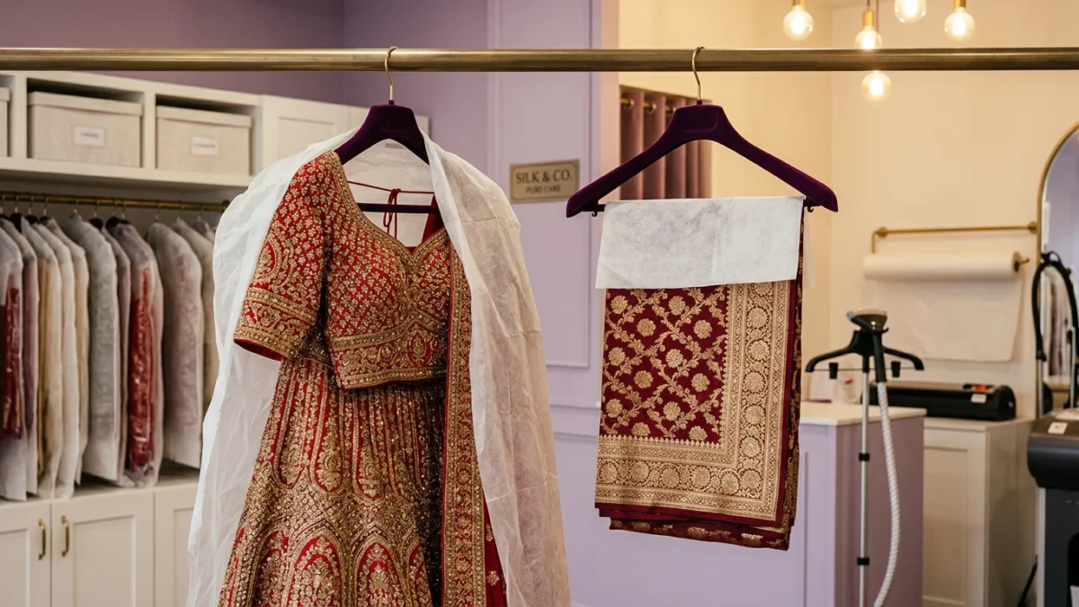 The Complete Guide to Caring for Bridal Lehengas
